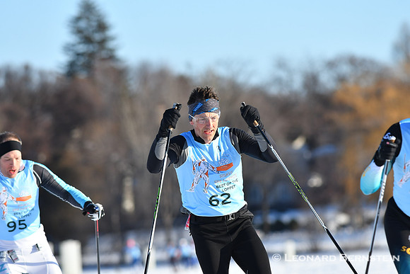 City of Lakes Loppet Freestyle Marathon 37 km, 2 Feb. 2020