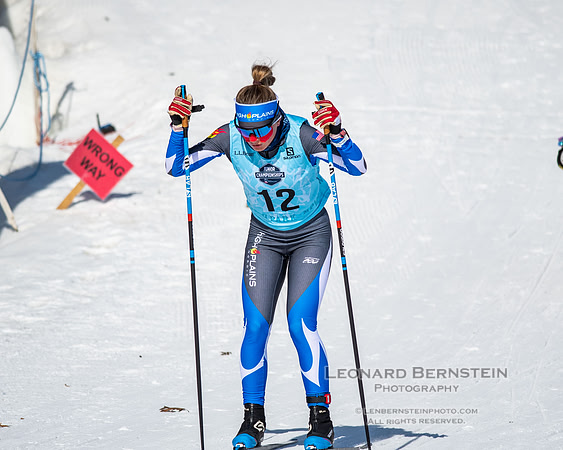 Junior Nationals Classic Races, Theodore Wirth Park, Minneapolis, MN. 11 March 2022.