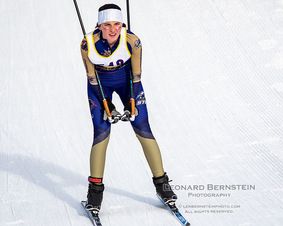 MSHSL State Section 2 Nordic Ski Championships, Theodore Wirth Park, Minneapolis, MN. 7 February  2022.