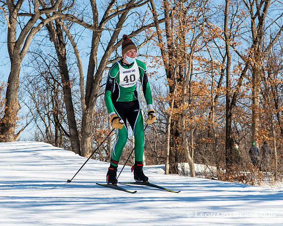 MSHSL Section 2 High School Championships at Wirth Park, March 2, 2021.