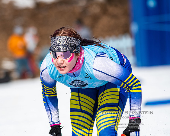 Junior Nationals Classic Races, Theodore Wirth Park, Minneapolis, MN. 11 March 2022.