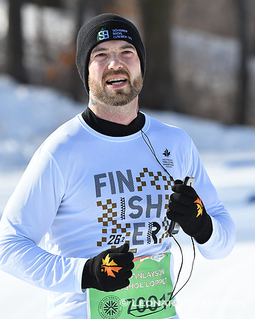 City of Lakes Snowshoe Loppet 10 km, 2 Feb. 2020