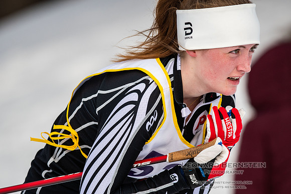 MSHSL State Section 2 Nordic Ski Championships, Theodore Wirth Park, Minneapolis, MN. 7 February  2022.