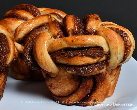 Chocolate Cardamom Bread Knots