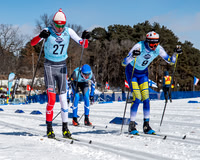 Junior Nationals Classic Races, Theodore Wirth Park, Minneapolis, MN. 11 March 2022.