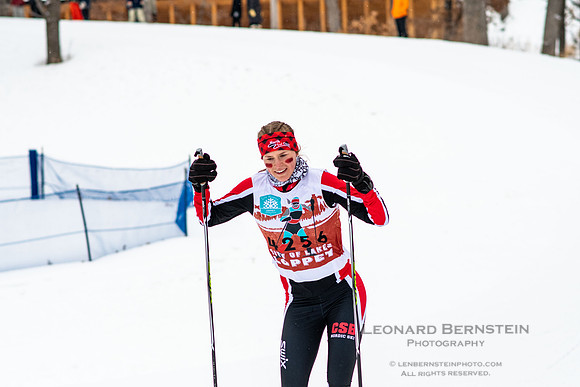 City of Lakes Loppet Winter Festival (COLL), Theodore Wirth Park, Minneapolis, MN. 6 February  2022.