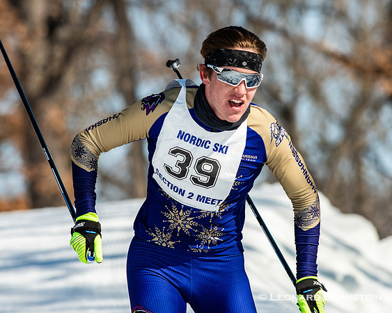 MSHSL Section 2 High School Championships at Wirth Park, March 2, 2021.