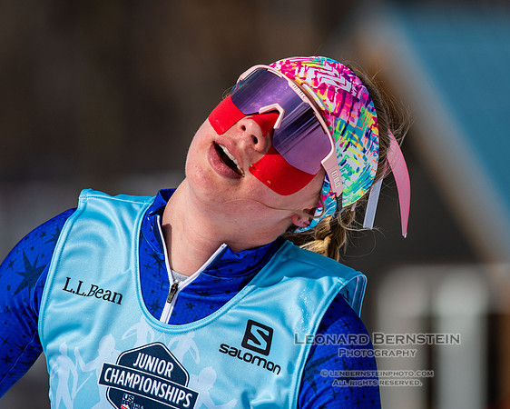 Junior Nationals Classic Races, Theodore Wirth Park, Minneapolis, MN. 11 March 2022.