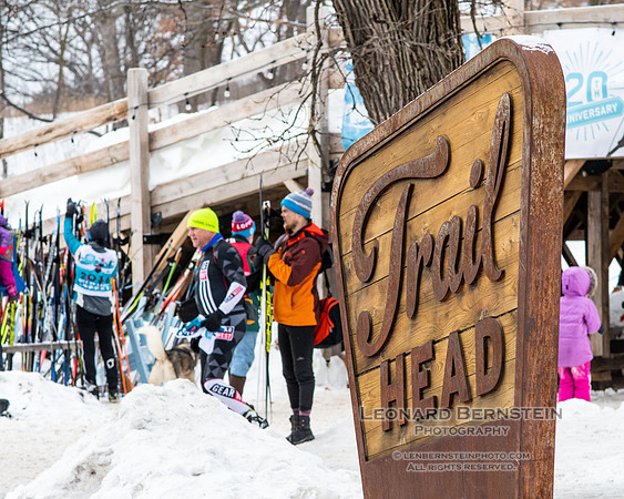 City of Lakes Loppet Winter Festival (COLL), Theodore Wirth Park, Minneapolis, MN. 6 February  2022.