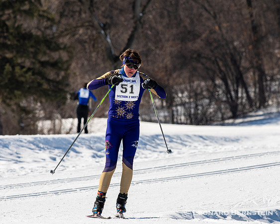 MSHSL Section 2 High School Championships at Wirth Park, March 2, 2021.