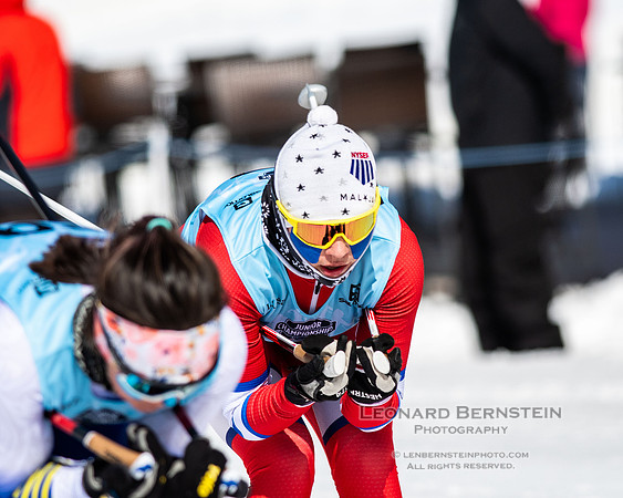 Junior Nationals Classic Races, Theodore Wirth Park, Minneapolis, MN. 11 March 2022.