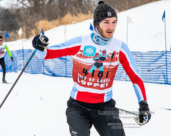 City of Lakes Loppet Winter Festival (COLL), Theodore Wirth Park, Minneapolis, MN. 6 February  2022.