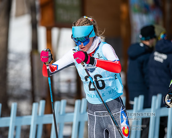 Junior Nationals Classic Races, Theodore Wirth Park, Minneapolis, MN. 11 March 2022.