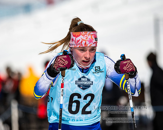 Junior Nationals Classic Races, Theodore Wirth Park, Minneapolis, MN. 11 March 2022.