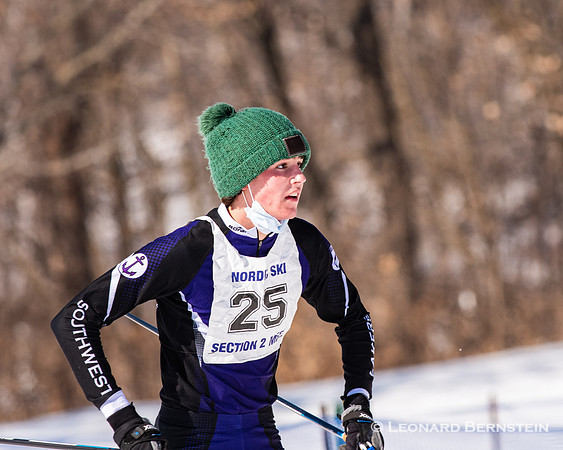 MSHSL Section 2 High School Championships at Wirth Park, March 2, 2021.