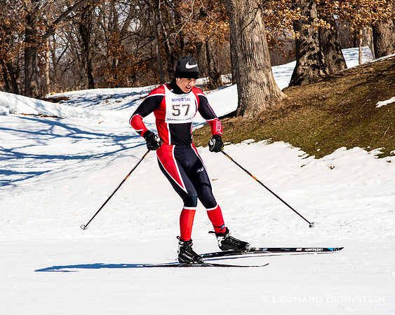MSHSL Section 2 High School Championships at Wirth Park, March 2, 2021.