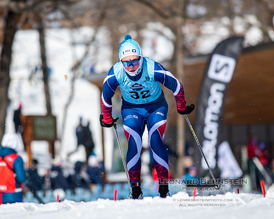 Junior Nationals Classic Races, Theodore Wirth Park, Minneapolis, MN. 11 March 2022.