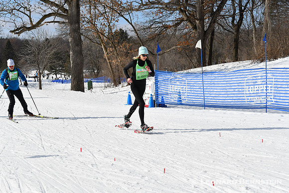 City of Lakes Snowshoe Loppet 10 km, 2 Feb. 2020