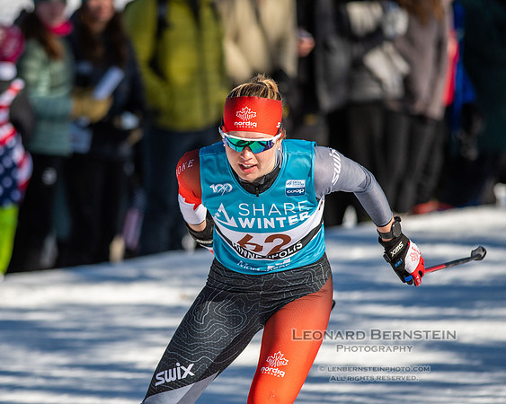 18.02.2024 Minneapolis (USA), Women's 10 km Interval Start Free, Stifel Loppet Cup, COOP FIS World Cup Cross-Country.