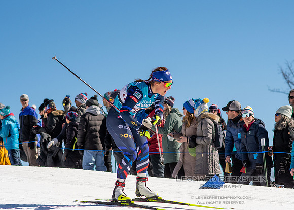 18.02.2024 Minneapolis (USA), Women's 10 km Interval Start Free, Stifel Loppet Cup, COOP FIS World Cup Cross-Country.