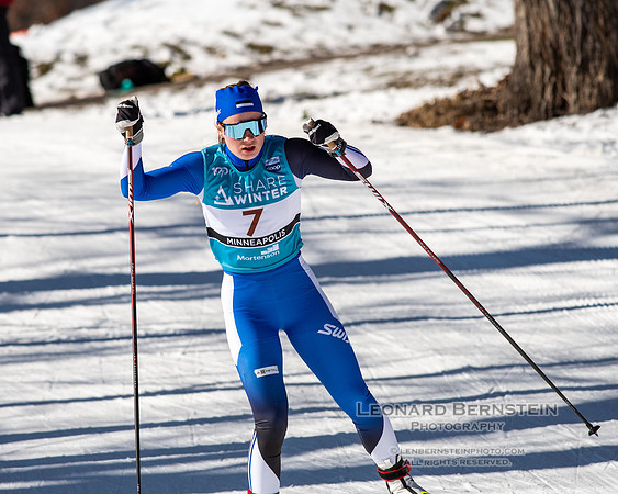 18.02.2024 Minneapolis (USA), Women's 10 km Interval Start Free, Stifel Loppet Cup, COOP FIS World Cup Cross Country.