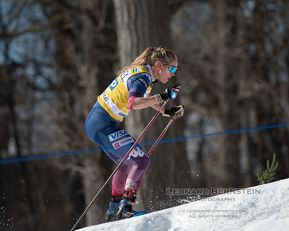 18.02.2024 Minneapolis (USA), Women's 10 km Interval Start Free, Stifel Loppet Cup, COOP FIS World Cup Cross-Country.