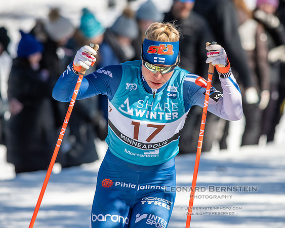 18.02.2024 Minneapolis (USA), Women's 10 km Interval Start Free, Stifel Loppet Cup, COOP FIS World Cup Cross-Country.