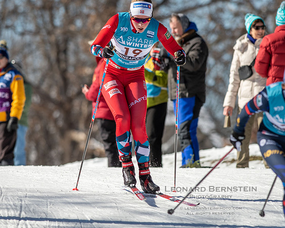18.02.2024 Minneapolis (USA), Women's 10 km Interval Start Free, Stifel Loppet Cup, COOP FIS World Cup Cross-Country.