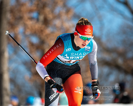 18.02.2024 Minneapolis (USA), Women's 10 km Interval Start Free, Stifel Loppet Cup, COOP FIS World Cup Cross-Country.