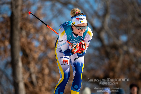 18.02.2024 Minneapolis (USA), Women's 10 km Interval Start Free, Stifel Loppet Cup, COOP FIS World Cup Cross-Country.