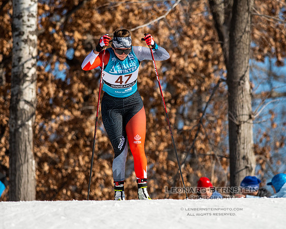 18.02.2024 Minneapolis (USA), Women's 10 km Interval Start Free, Stifel Loppet Cup, COOP FIS World Cup Cross-Country.