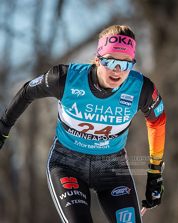 18.02.2024 Minneapolis (USA), Women's 10 km Interval Start Free, Stifel Loppet Cup, COOP FIS World Cup Cross-Country.
