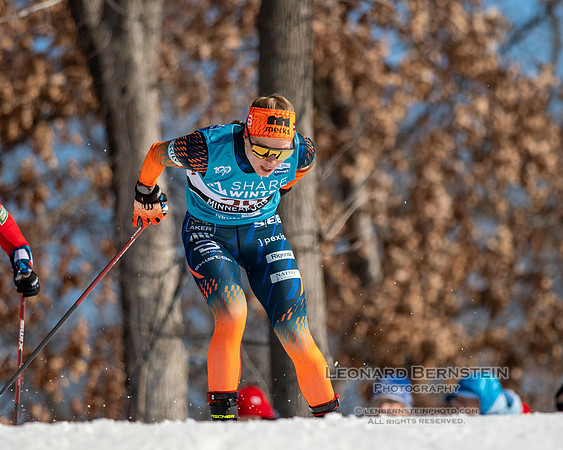 18.02.2024 Minneapolis (USA), Women's 10 km Interval Start Free, Stifel Loppet Cup, COOP FIS World Cup Cross-Country.