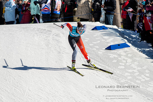 18.02.2024 Minneapolis (USA), Women's 10 km Interval Start Free, Stifel Loppet Cup, COOP FIS World Cup Cross-Country.