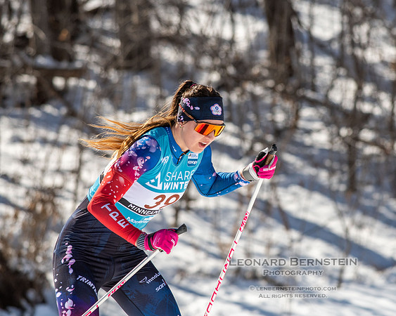 18.02.2024 Minneapolis (USA), Women's 10 km Interval Start Free, Stifel Loppet Cup, COOP FIS World Cup Cross-Country.