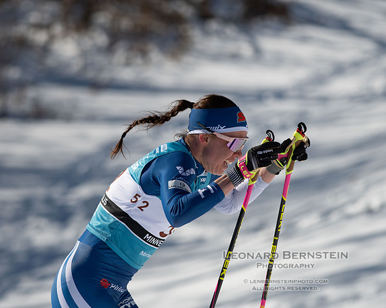 18.02.2024 Minneapolis (USA), Women's 10 km Interval Start Free, Stifel Loppet Cup, COOP FIS World Cup Cross-Country.