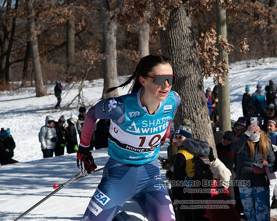18.02.2024 Minneapolis (USA), Women's 10 km Interval Start Free, Stifel Loppet Cup, COOP FIS World Cup Cross-Country.