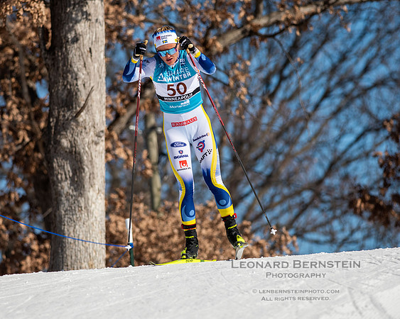 18.02.2024 Minneapolis (USA), Women's 10 km Interval Start Free, Stifel Loppet Cup, COOP FIS World Cup Cross-Country.