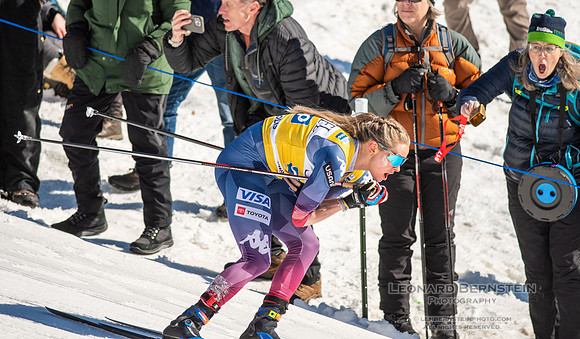 18.02.2024 Minneapolis (USA), Women's 10 km Interval Start Free, Stifel Loppet Cup, COOP FIS World Cup Cross-Country.