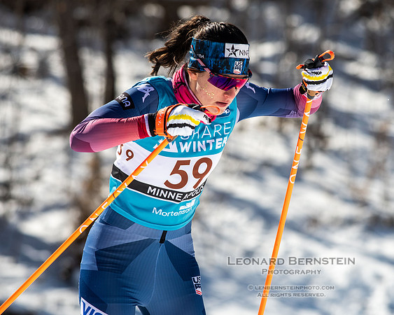 18.02.2024 Minneapolis (USA), Women's 10 km Interval Start Free, Stifel Loppet Cup, COOP FIS World Cup Cross-Country.