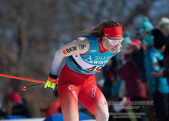 18.02.2024 Minneapolis (USA), Women's 10 km Interval Start Free, Stifel Loppet Cup, COOP FIS World Cup Cross-Country.
