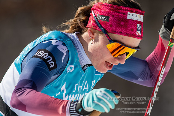 18.02.2024 Minneapolis (USA), Women's 10 km Interval Start Free, Stifel Loppet Cup, COOP FIS World Cup Cross-Country.
