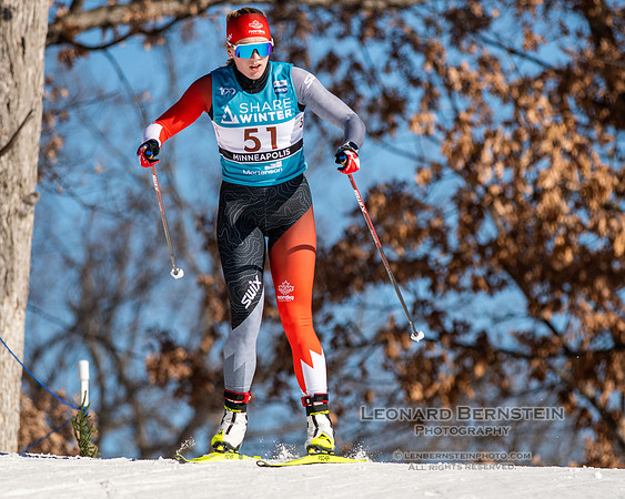 18.02.2024 Minneapolis (USA), Women's 10 km Interval Start Free, Stifel Loppet Cup, COOP FIS World Cup Cross-Country.