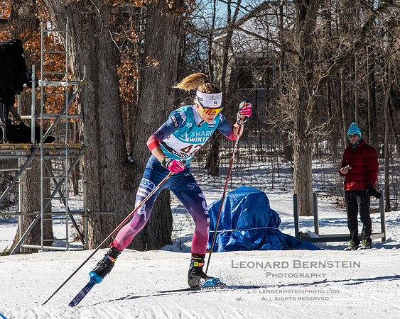 18.02.2024 Minneapolis (USA), Women's 10 km Interval Start Free, Stifel Loppet Cup, COOP FIS World Cup Cross-Country.