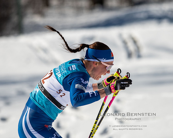 18.02.2024 Minneapolis (USA), Women's 10 km Interval Start Free, Stifel Loppet Cup, COOP FIS World Cup Cross-Country.
