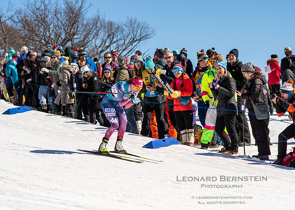 18.02.2024 Minneapolis (USA), Women's 10 km Interval Start Free, Stifel Loppet Cup, COOP FIS World Cup Cross-Country.