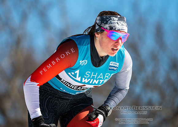 18.02.2024 Minneapolis (USA), Women's 10 km Interval Start Free, Stifel Loppet Cup, COOP FIS World Cup Cross-Country.