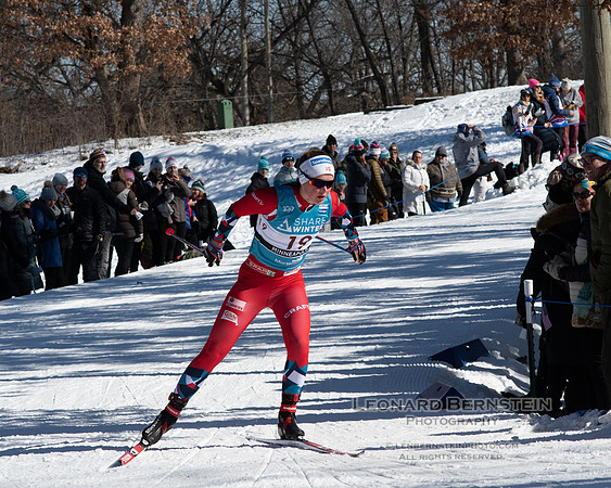 18.02.2024 Minneapolis (USA), Women's 10 km Interval Start Free, Stifel Loppet Cup, COOP FIS World Cup Cross-Country.