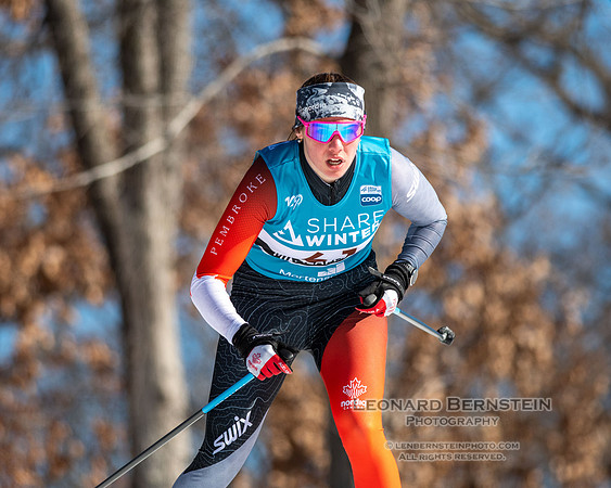 18.02.2024 Minneapolis (USA), Women's 10 km Interval Start Free, Stifel Loppet Cup, COOP FIS World Cup Cross-Country.
