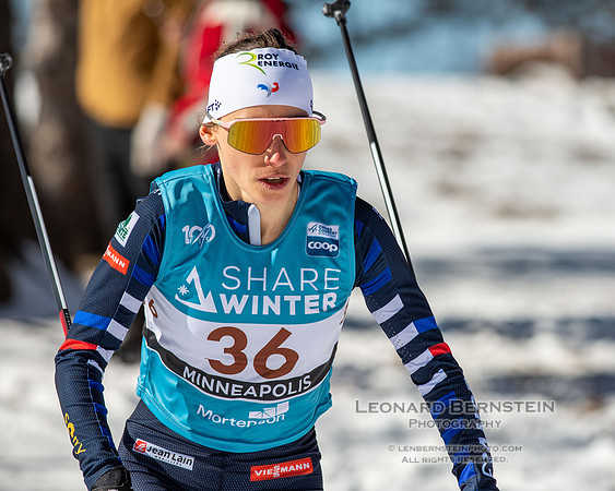 18.02.2024 Minneapolis (USA), Women's 10 km Interval Start Free, Stifel Loppet Cup, COOP FIS World Cup Cross-Country.